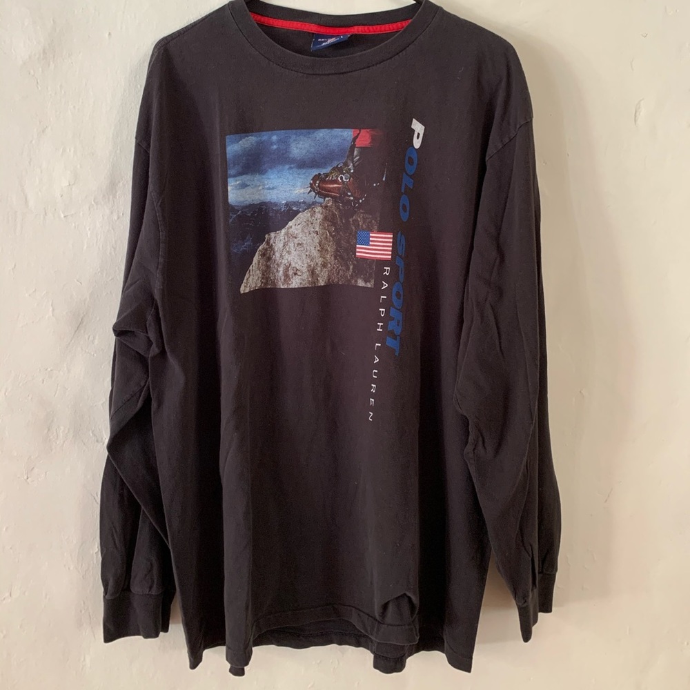 Vintage Polo Sport Long-Sleeved Tee